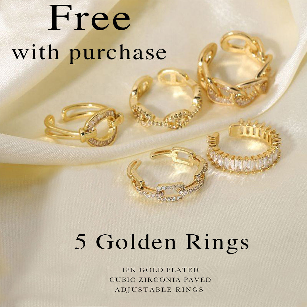 FREE with PURCHASE 5 Ring Set