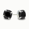 Load image into Gallery viewer, Scrub Black Black  8mm Crystal Studs 2-Pack