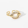 Load image into Gallery viewer, 18k Gold Pave Luxury Ring Set