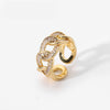 Load image into Gallery viewer, 18k Gold Pave Luxury Ring Set
