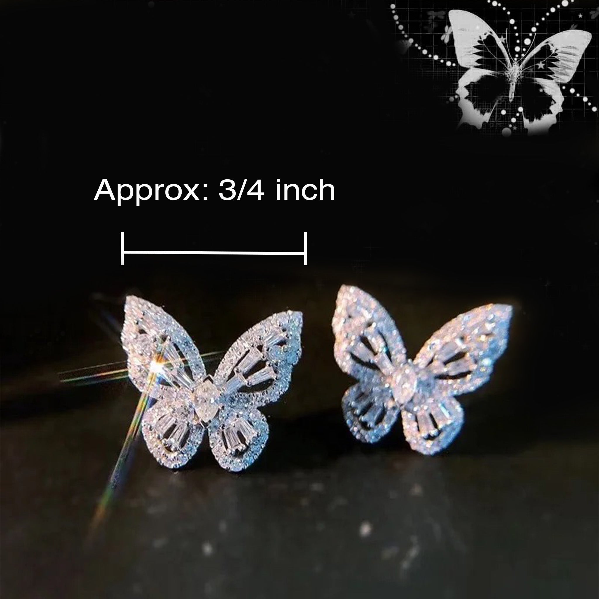 Butterfly Kisses (Silver)